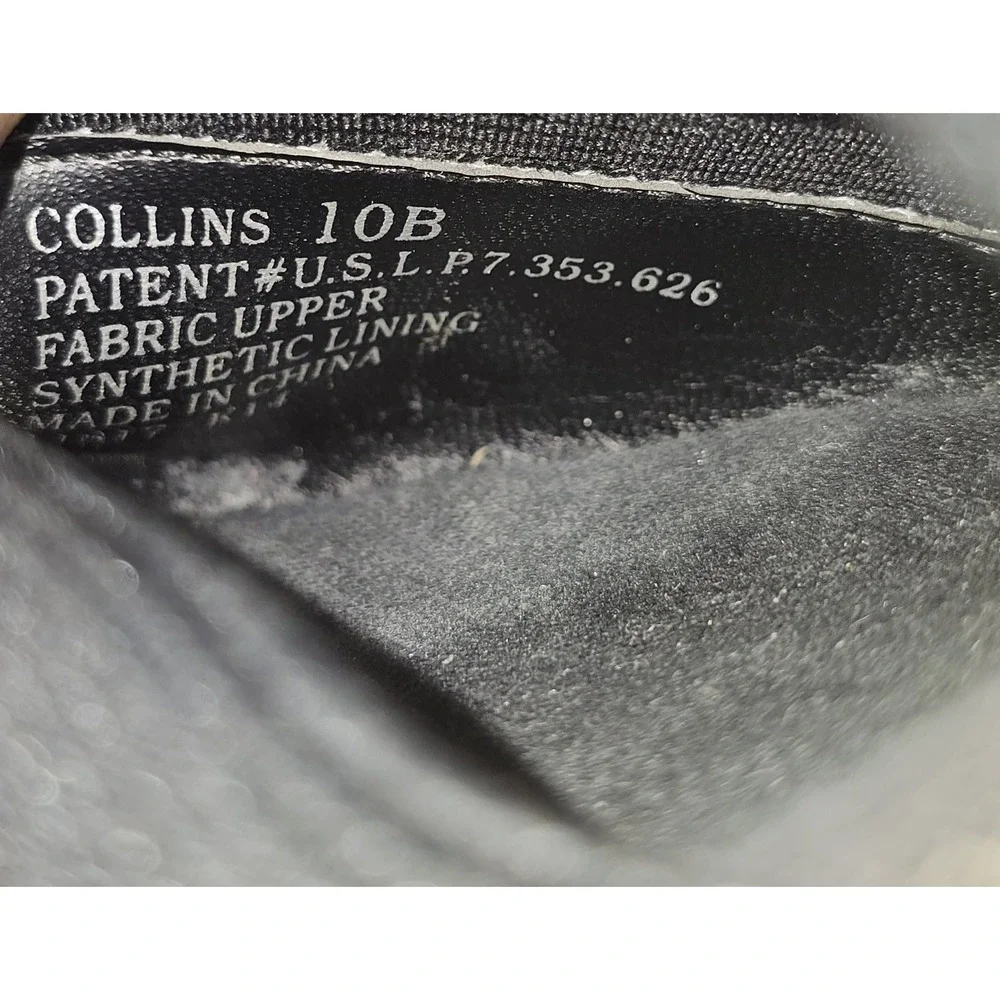 Lauren Ralph Lauren Charla‎ Espadrille Elastic Closed Toe Navy Wedge Sz 10B